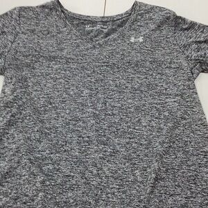 Under Armour Gray Fitted Short Sleeve T-Shirt